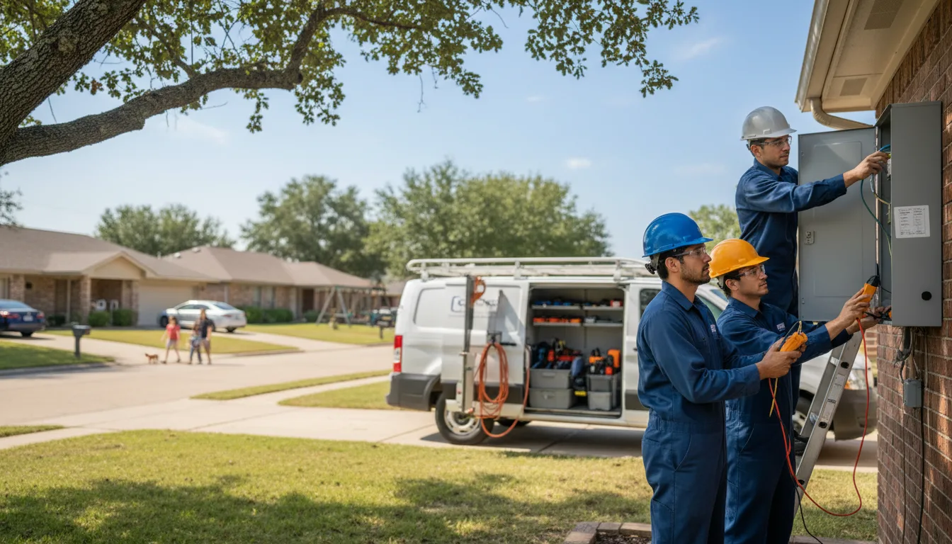 Certified electrician providing emergency electrical services in Lawrenceville, GA